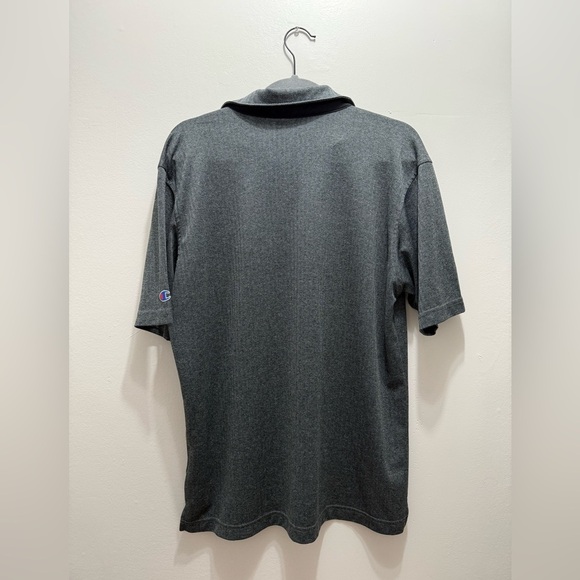 Champion Georgia Bulldogs Polo Men’s Medium Grey Short Sleeve Sportswear Shirt - Picture 2 of 5